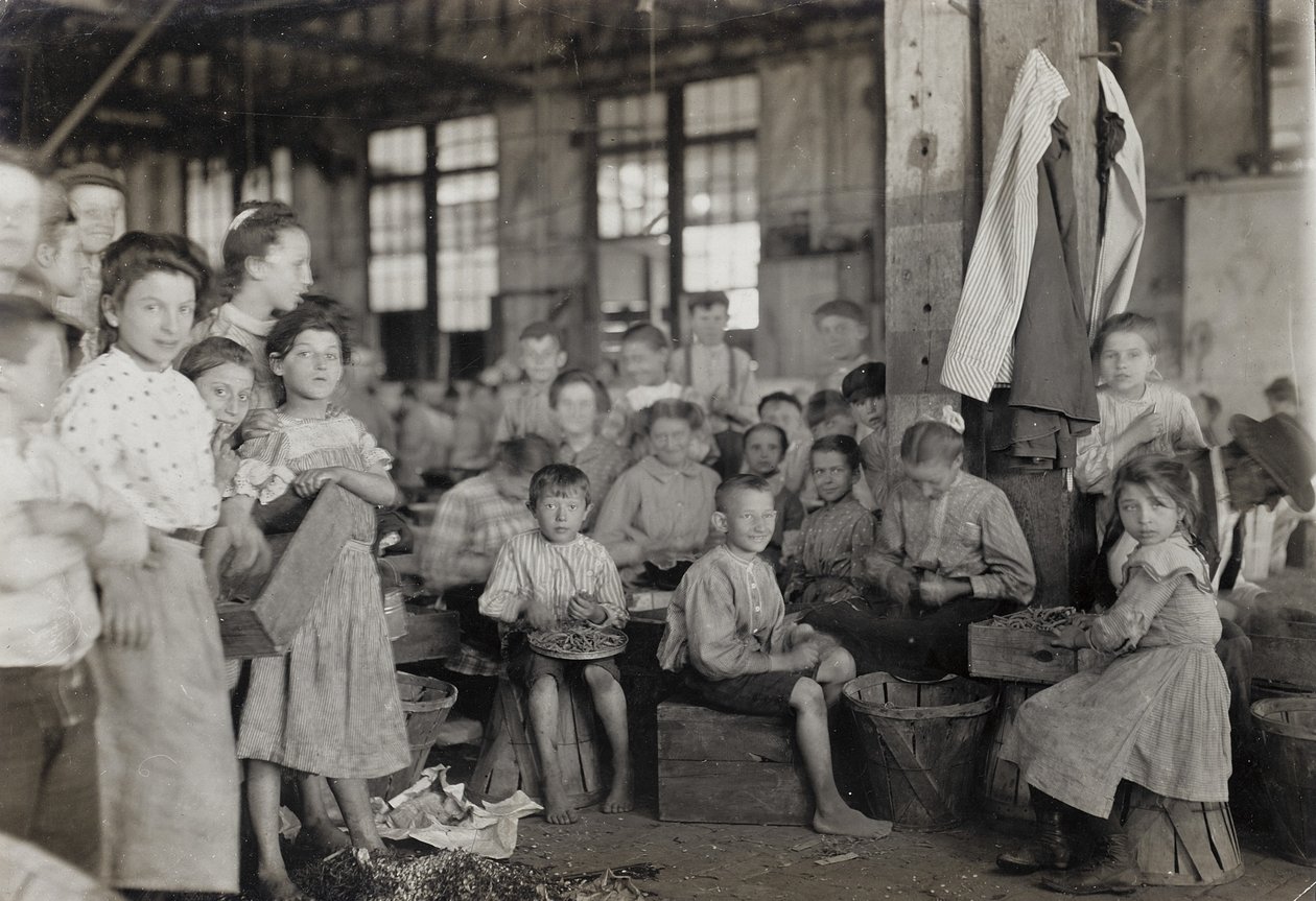 Baltimora, Maryland, luglio 1909 da Lewis Wickes Hine
