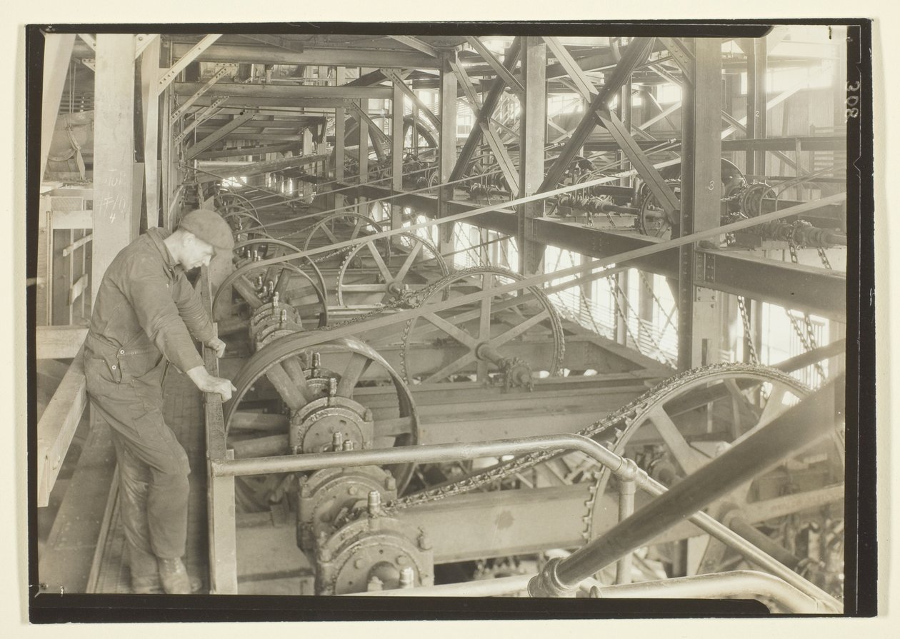I demolitori non sono più necessari, questo è un demolitore moderno da Lewis Wickes Hine