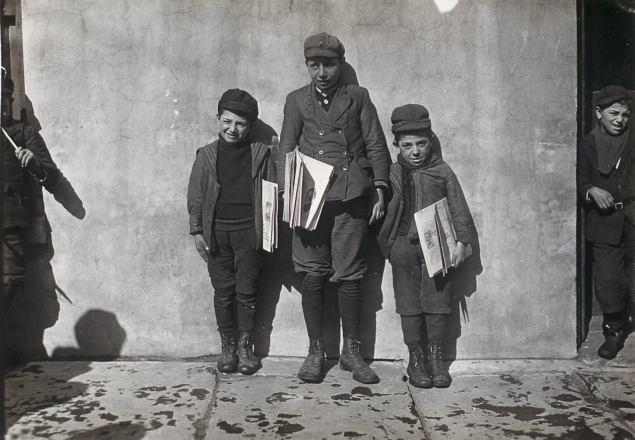 John Pento, Hartford, Connecticut, marzo 1909 da Lewis Wickes Hine