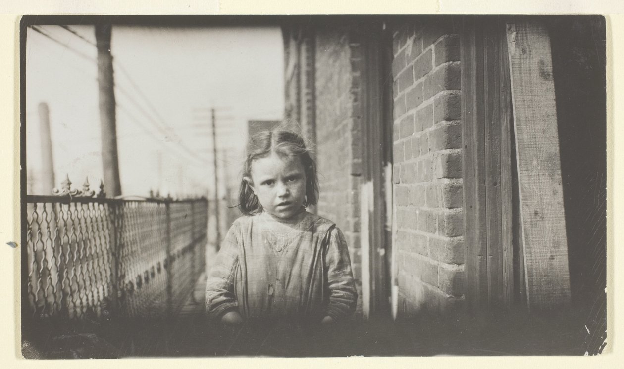 Lilie Stainers, 7 anni. Atlanta, Georgia da Lewis Wickes Hine