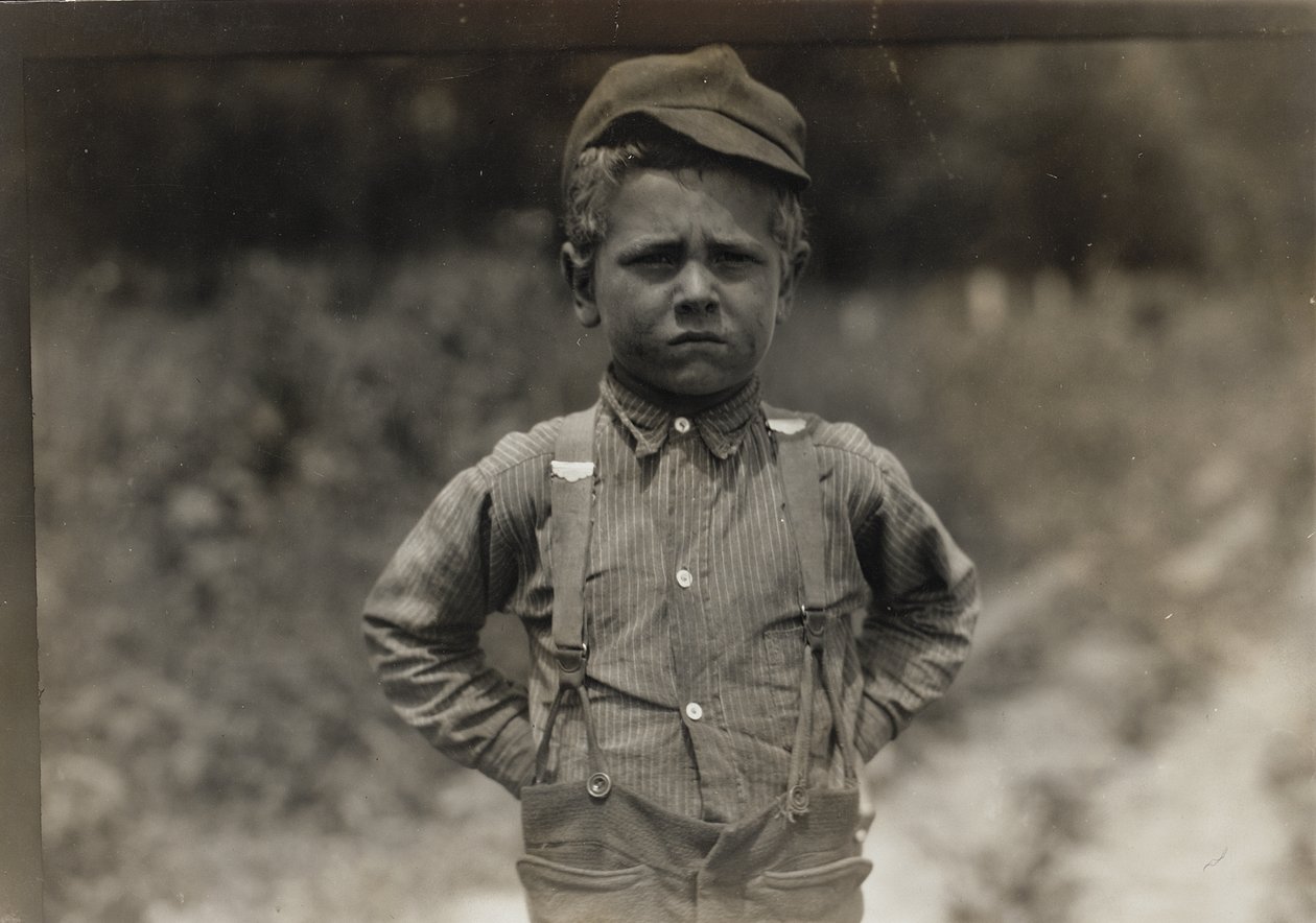 Lavoratore agricolo rurale, Nuova Inghilterra da Lewis Wickes Hine