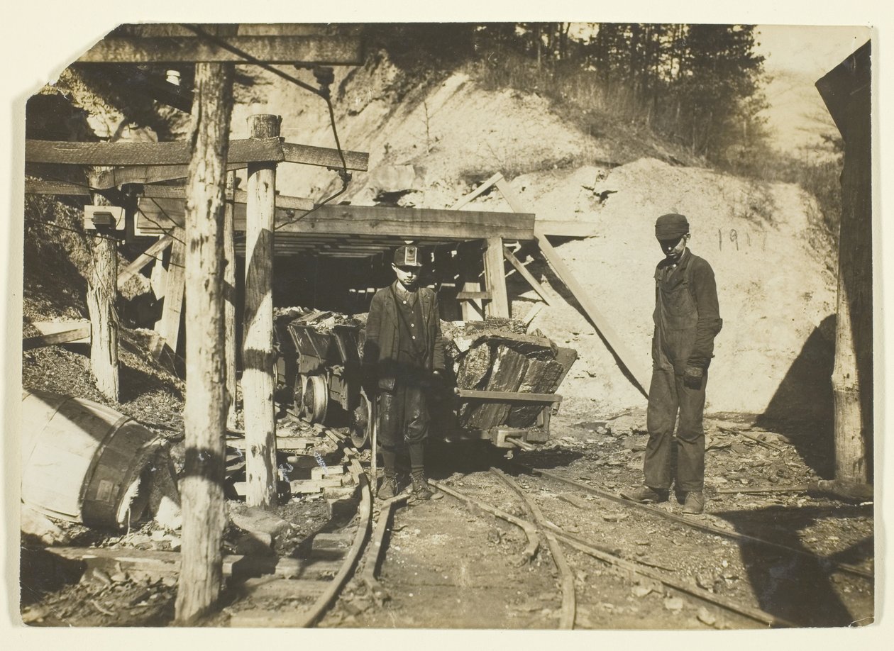 Miniera di carbone della Virginia Occidentale da Lewis Wickes Hine