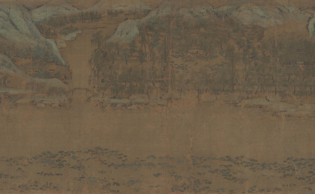 Capanna del pescatore al Monte Xisai, ca. 1170 da Li Jie