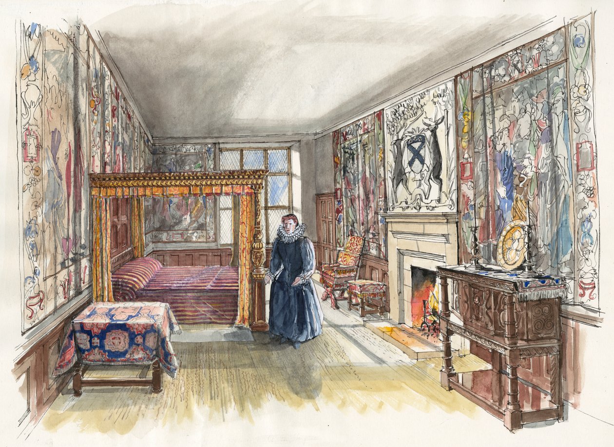 Hardwick Old Hall, 1601, c. 2000-2010 da Liam Wales