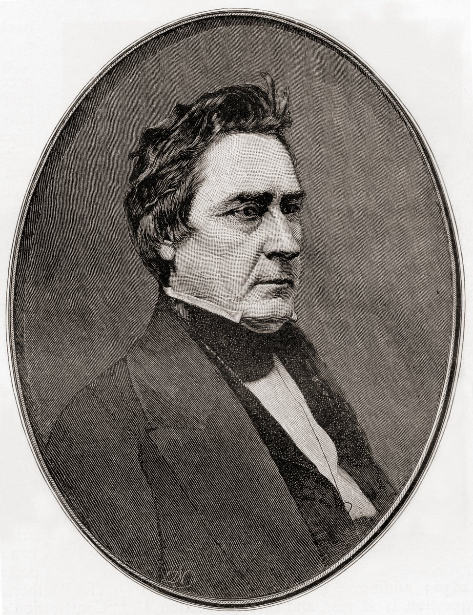 David Rice Atchison, da The Century Magazine, pubblicato 1887 da Unbekannt Unbekannt