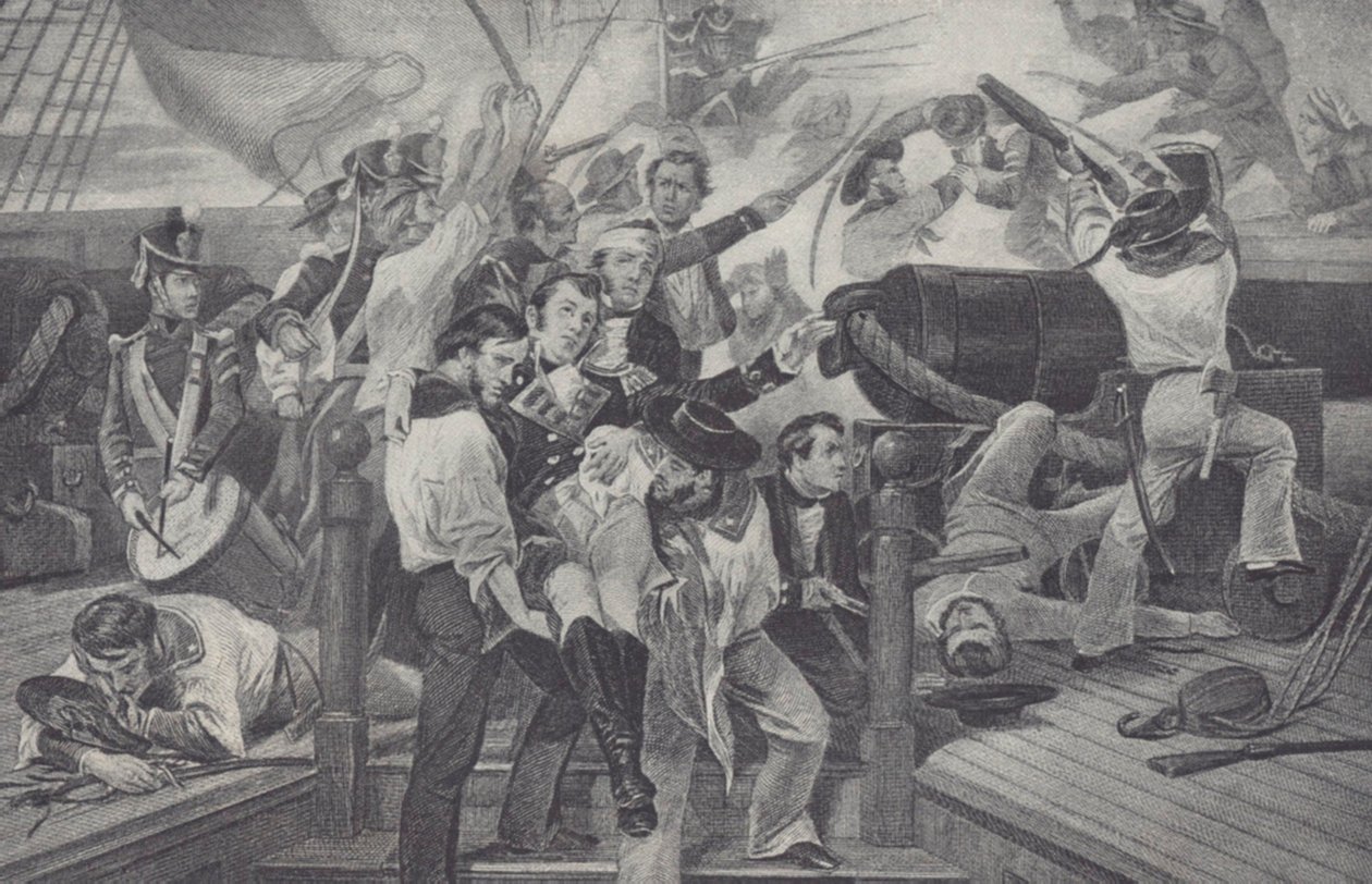 Morte di James Lawrence da Unbekannt Unbekannt