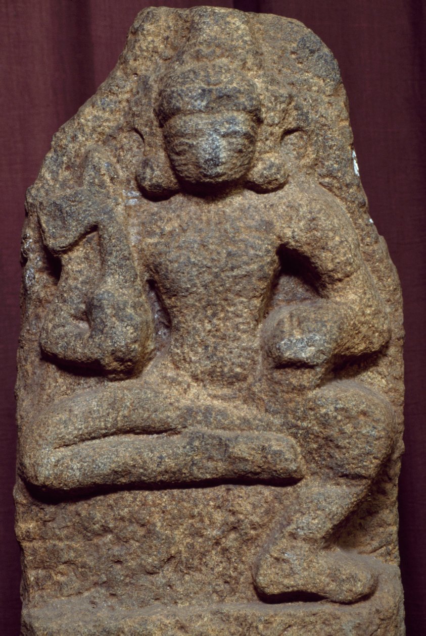Dettaglio di un rilievo raffigurante Buddha, Colombo, Sri Lanka da Unbekannt Unbekannt