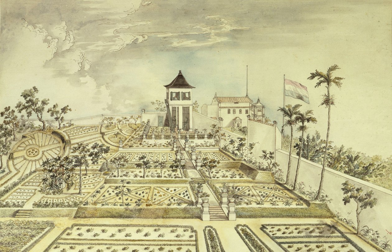 Casa olandese con giardino recintato nell