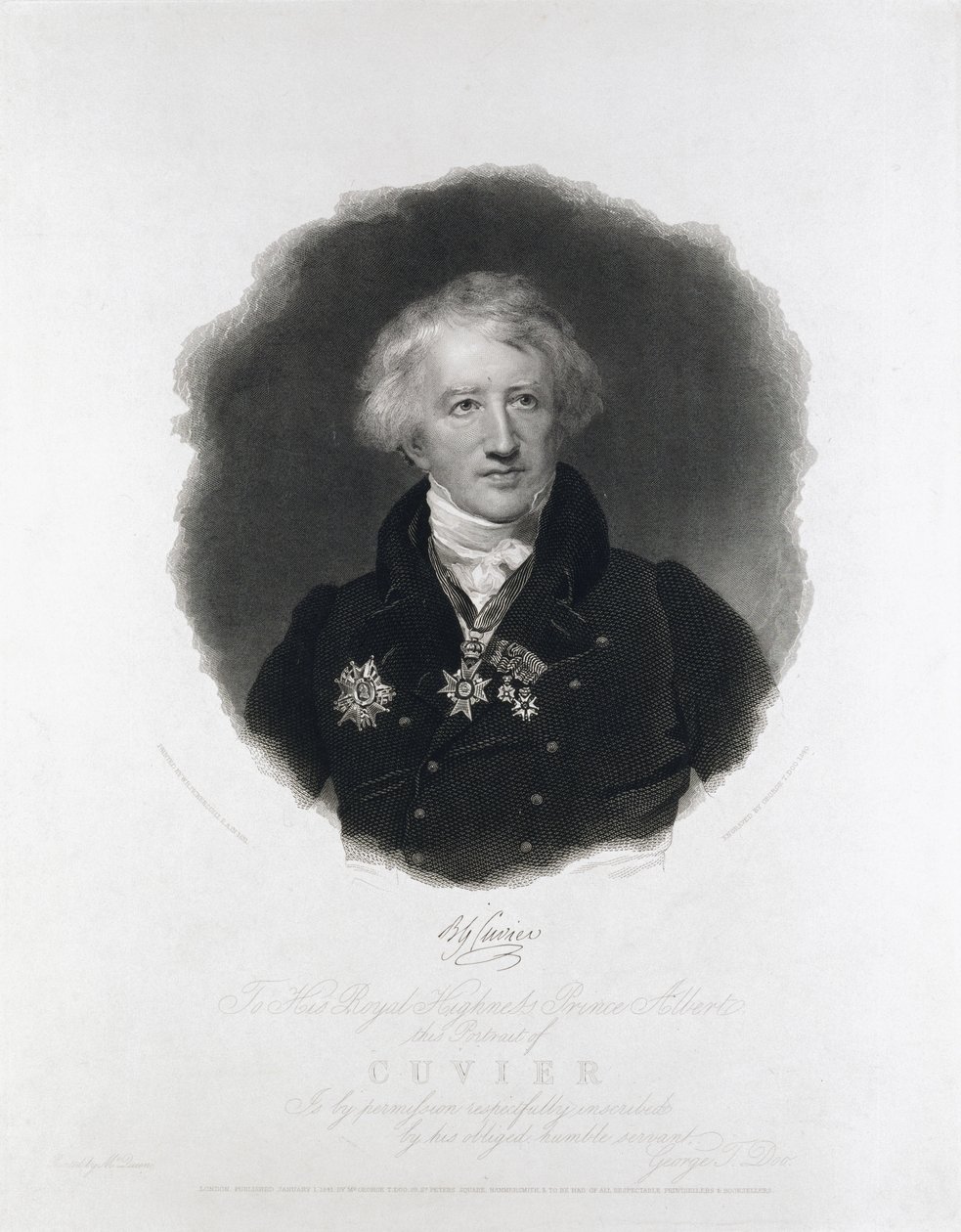 Georges Cuvier, anatomista francese da Unbekannt Unbekannt