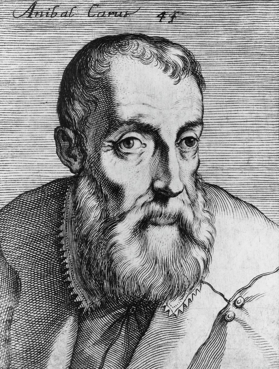 Ritratto di Annibale Caro (1507-1566), poeta, drammaturgo e traduttore italiano, incisione da Unbekannt Unbekannt