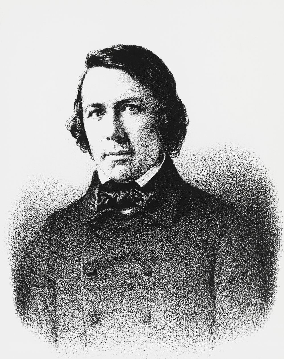 Ritratto di Charles Forbes de Montalembert, politico, giornalista e filosofo francese, incisione da Unbekannt Unbekannt