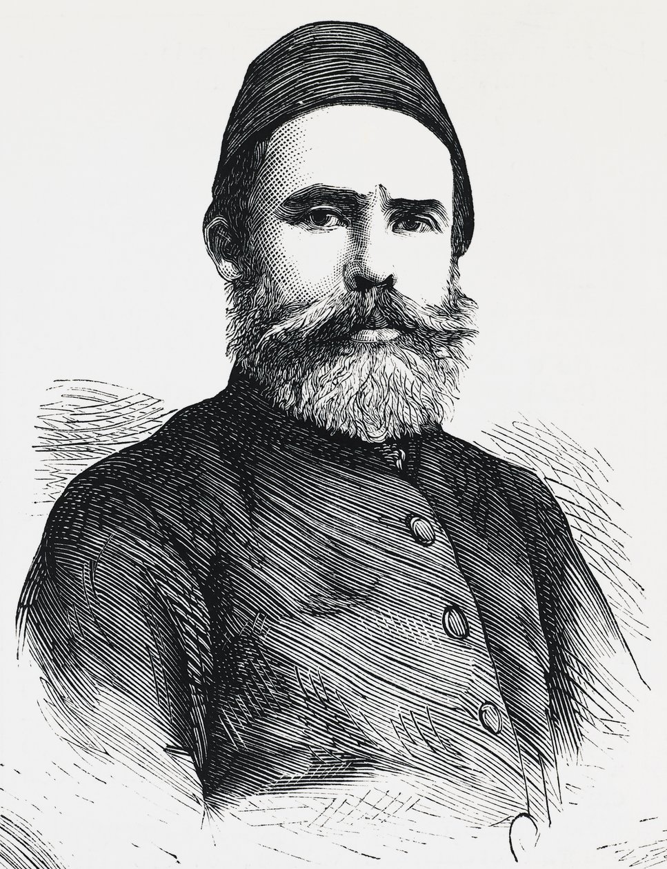 Ritratto di Djevet Pasha, Ministro dell