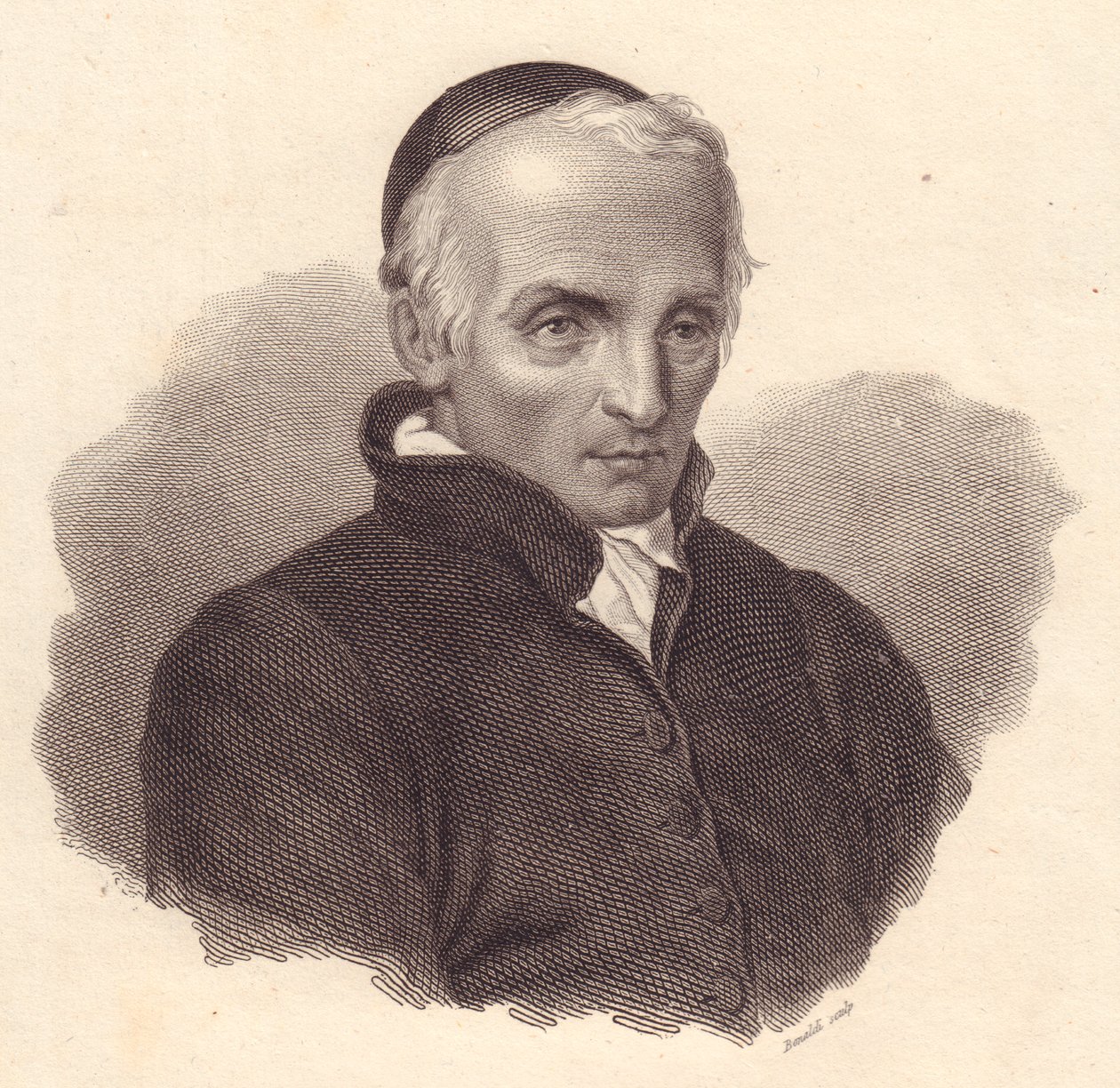 Ritratto del religioso e teologo italiano Ottavio Giovanni Battista Assarotti (1753-1829), incisione su rame di Bonaldi da Unbekannt Unbekannt