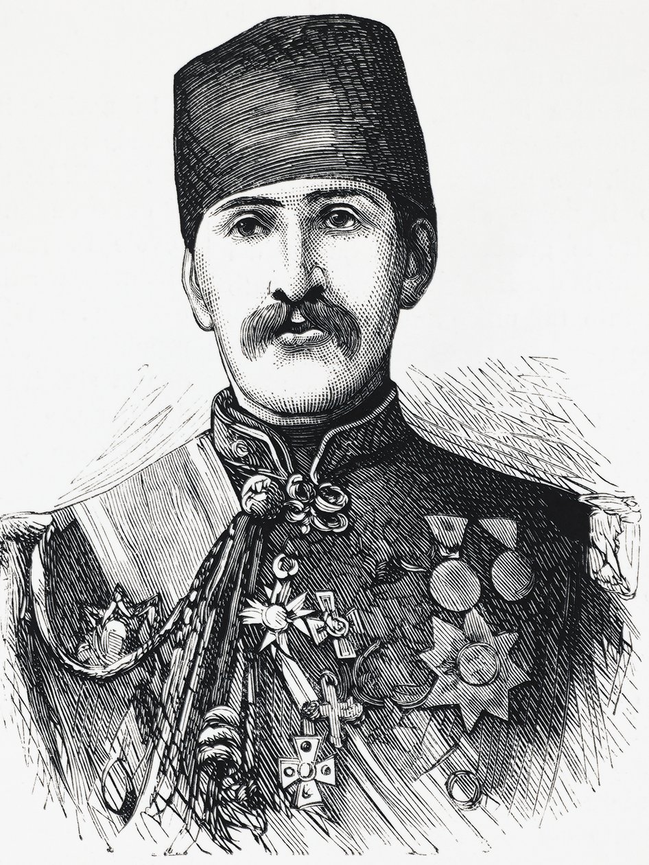 Ritratto di Reuff Pasha, Ministro della Guerra dell