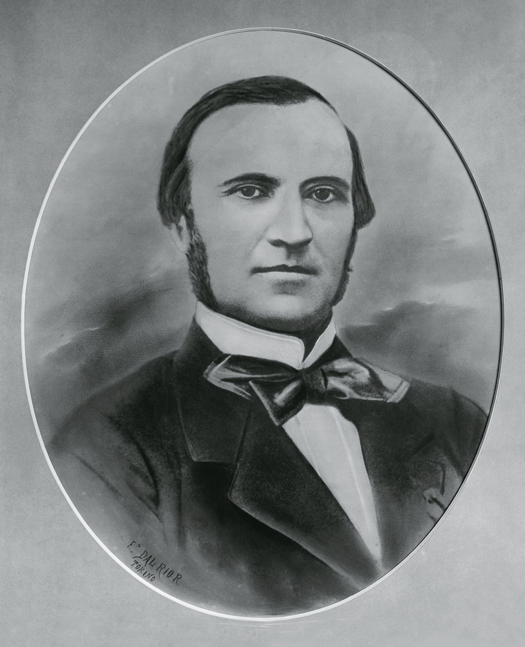 Ritratto di Severino Grattoni (1815-1876), architetto e ingegnere italiano, incisione da Unbekannt Unbekannt