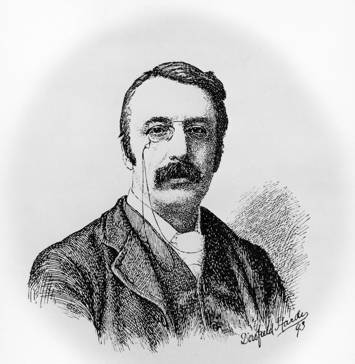 Ritratto di Sir Charles Villiers Stanford, compositore e direttore d