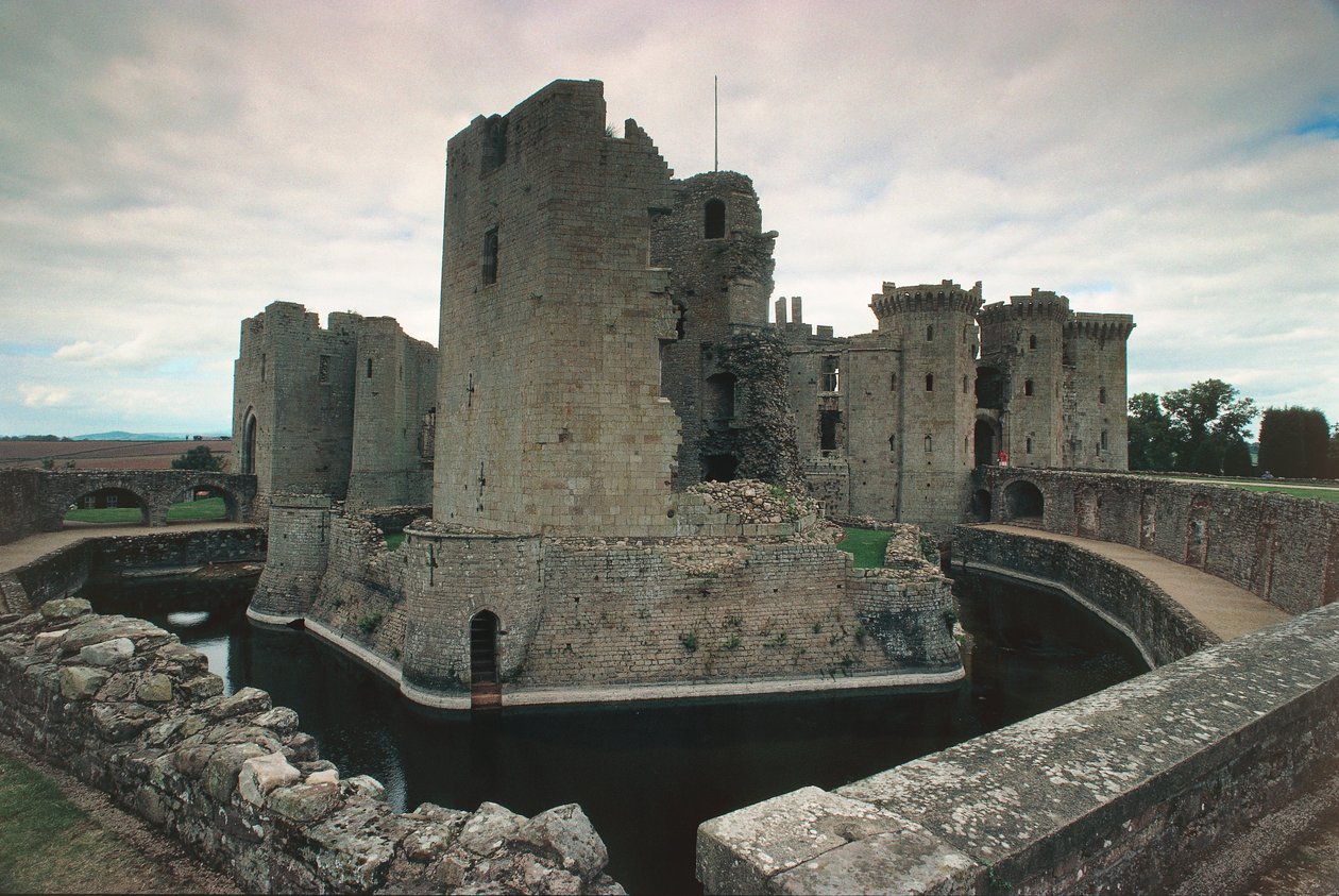 Castello di Raglan, Monmouthshire, Galles del Sud, Regno Unito da Unbekannt Unbekannt