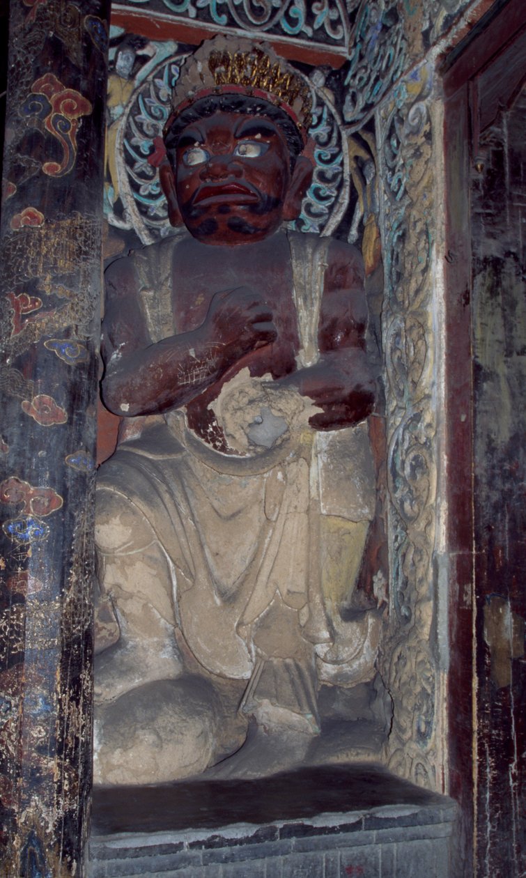Scultura dal Monastero di Yungang, vicino a Datong, Cina da Unbekannt Unbekannt