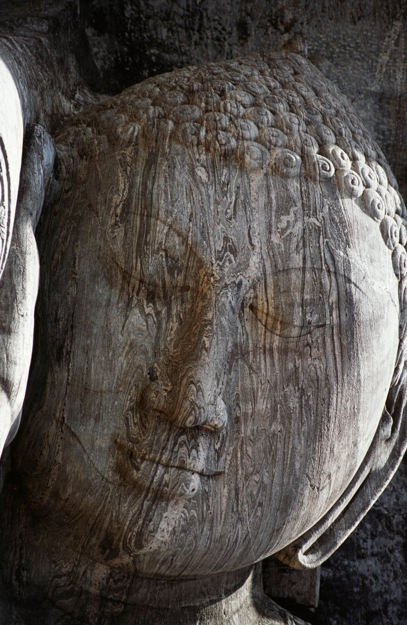 Sri Lanka, Antica Città di Polonnaruwa, Gal Vihara, statua del Buddha reclinato da Unbekannt Unbekannt