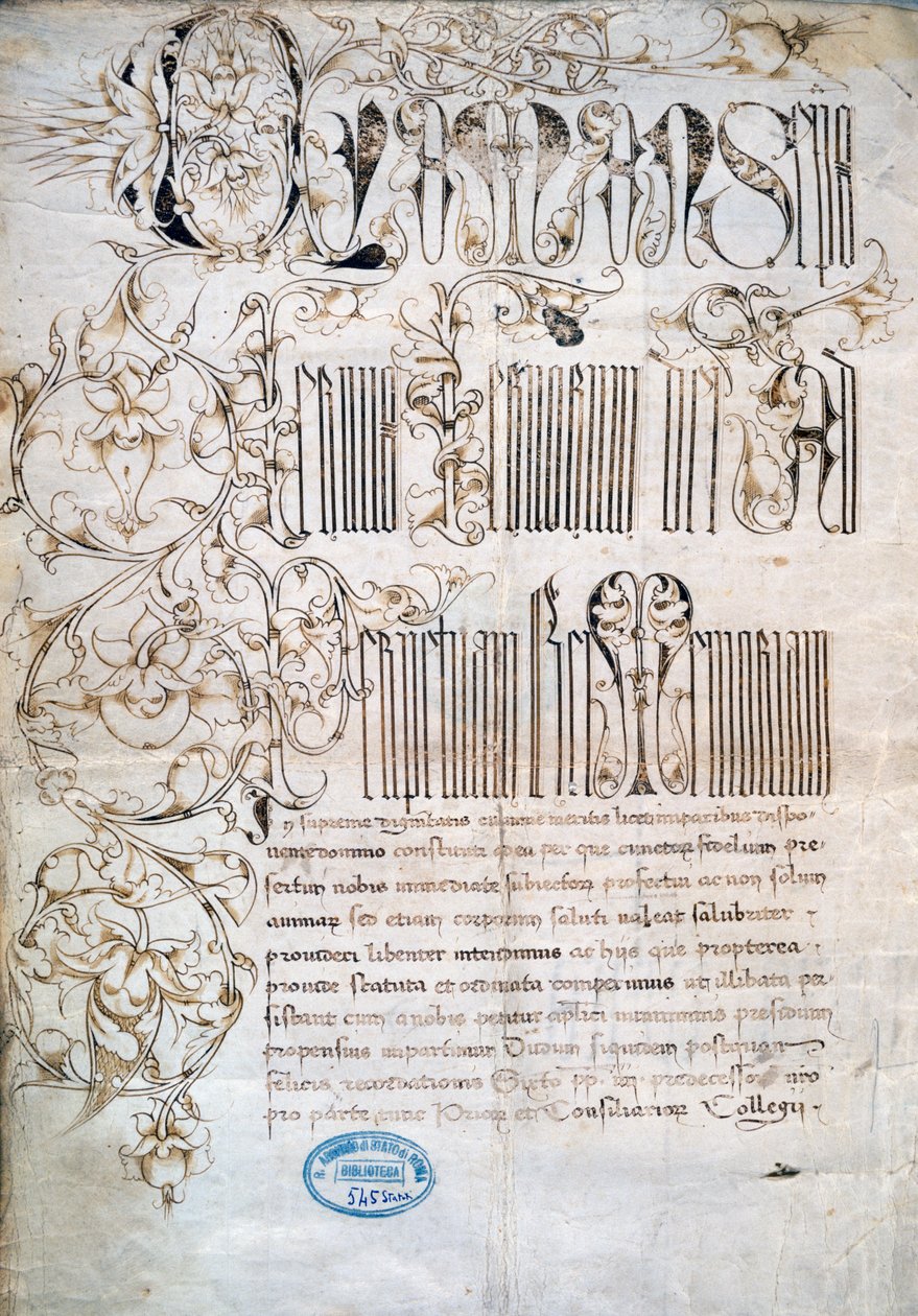 Statuto dei medici di Roma da Unbekannt Unbekannt