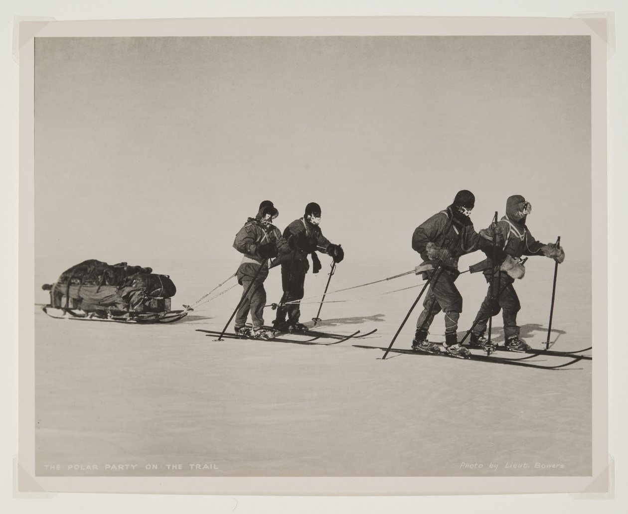 Il gruppo polare sulla pista da Lieutenant Henry Robertson Bowers