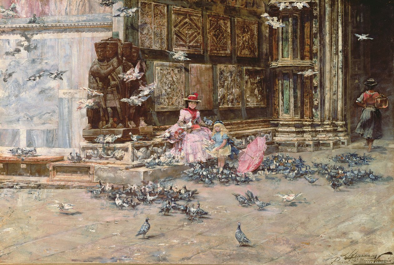 Nutrire i piccioni da Lievan Herremans
