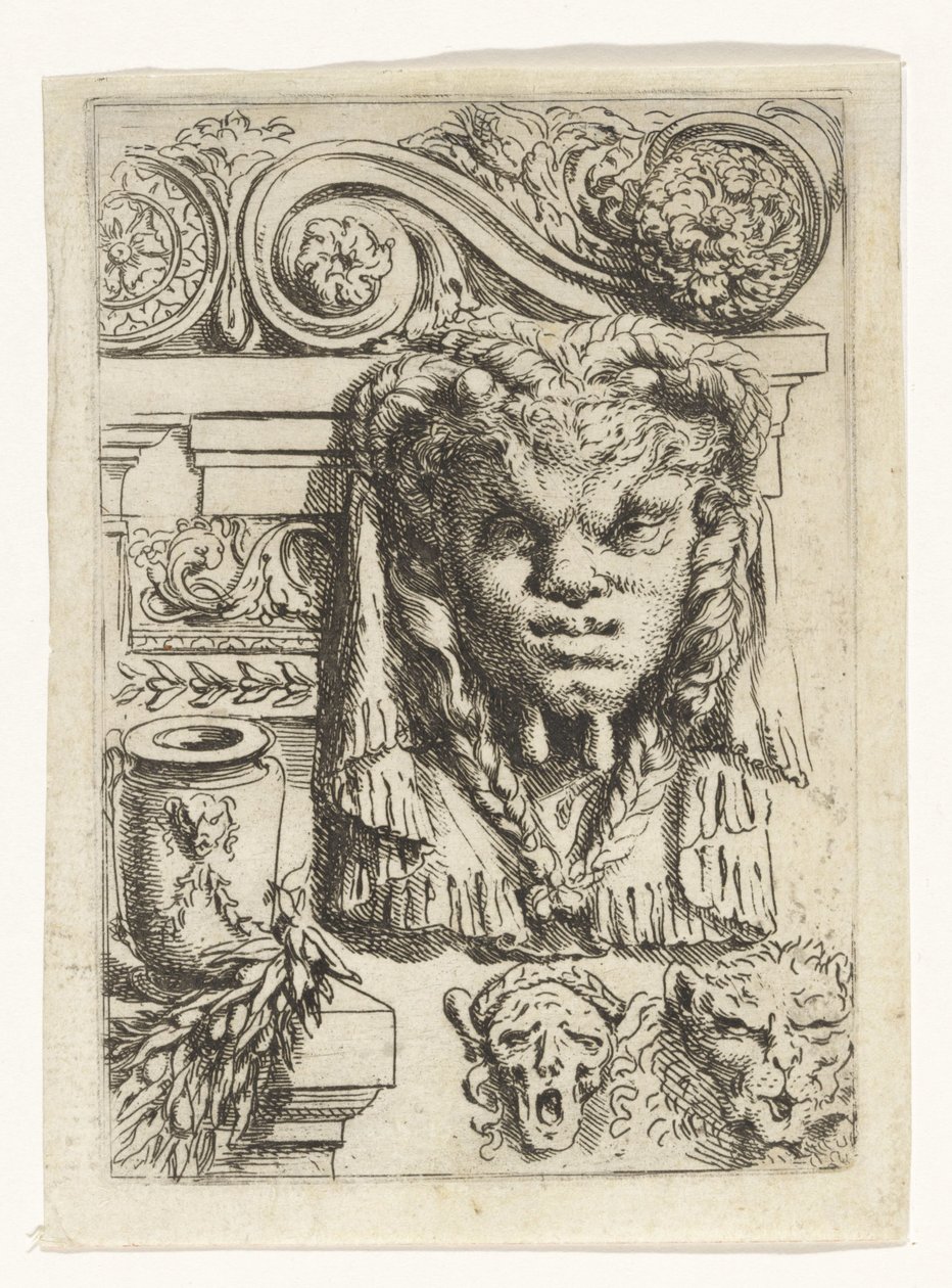 Volute e maschere (serie Divertimenti di Livio Meus) da Lieven Mehus