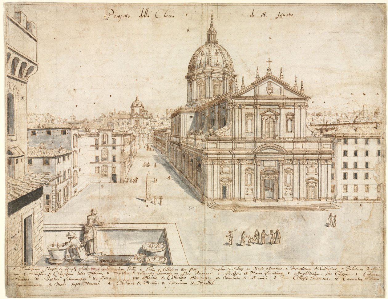 Diciotto Vedute di Roma: La Chiesa di Sant