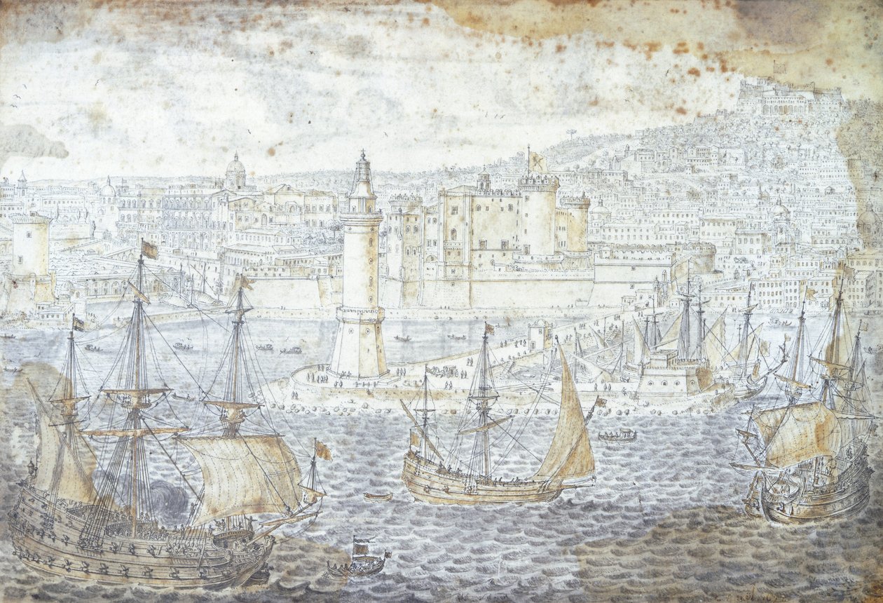 Veduta di Napoli da Lievin Cruyl