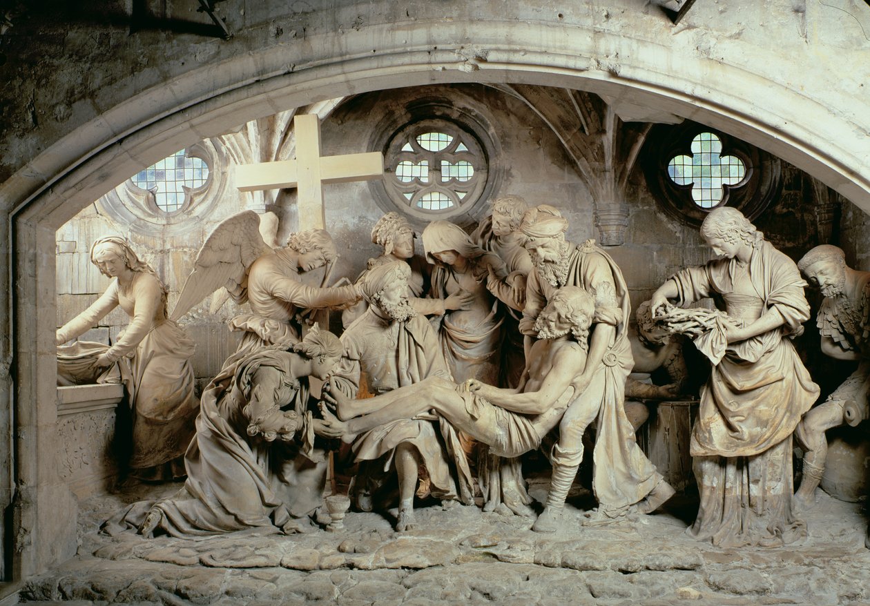 Il sepolcro pasquale, 1554-64 da Ligier Richier