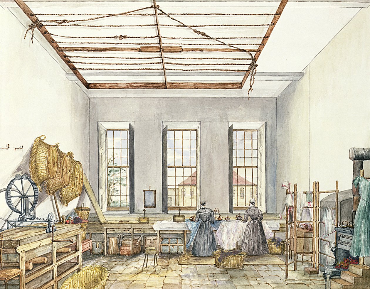 La lavanderia ad Aynhoe, 23 febbraio 1847 da Lili Cartwright