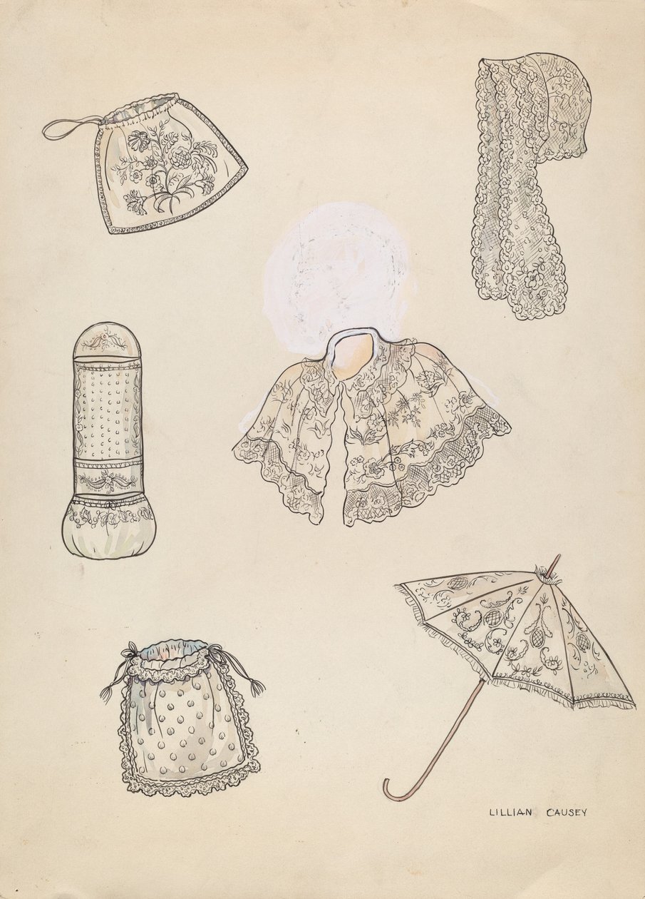 Costume, c. 1936 da Lillian Causey