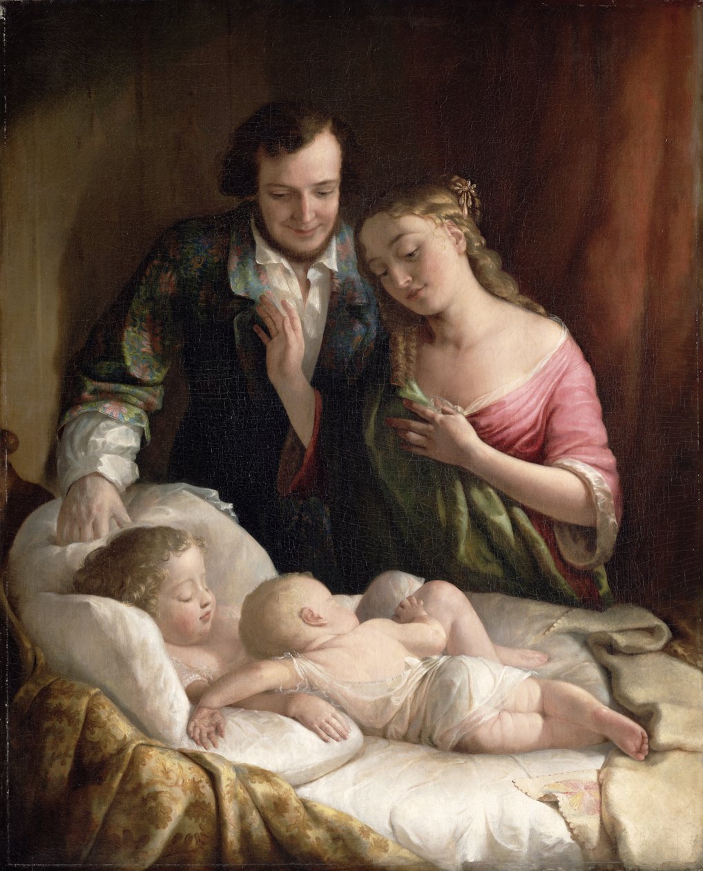 Felicità domestica, 1849 da Lilly Martin Spencer