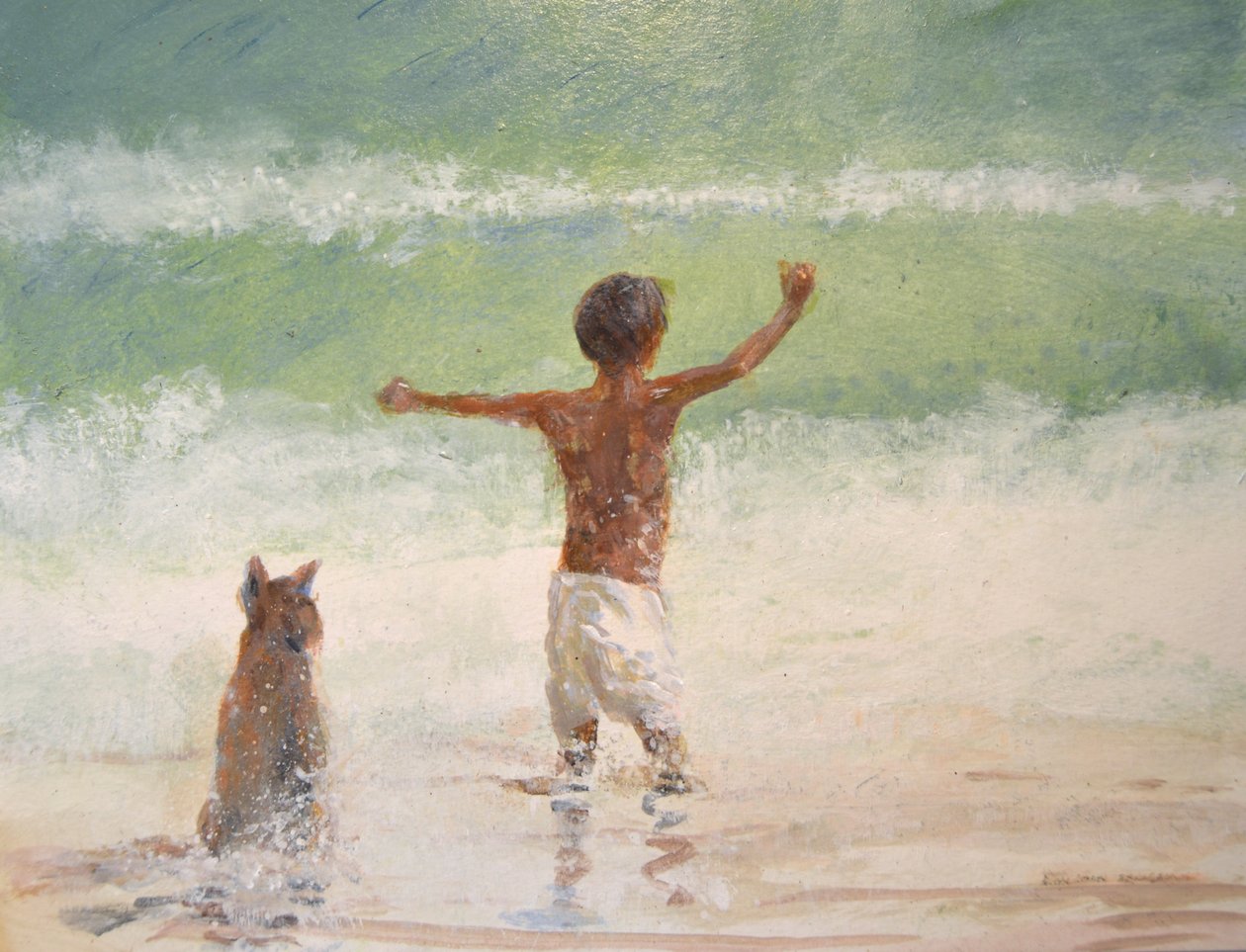 Ragazzo e Cane, Bagnino da Lincoln Seligman