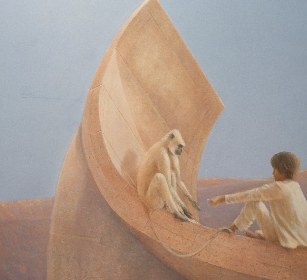 Ragazzo e Scimmia, 2010 da Lincoln Seligman