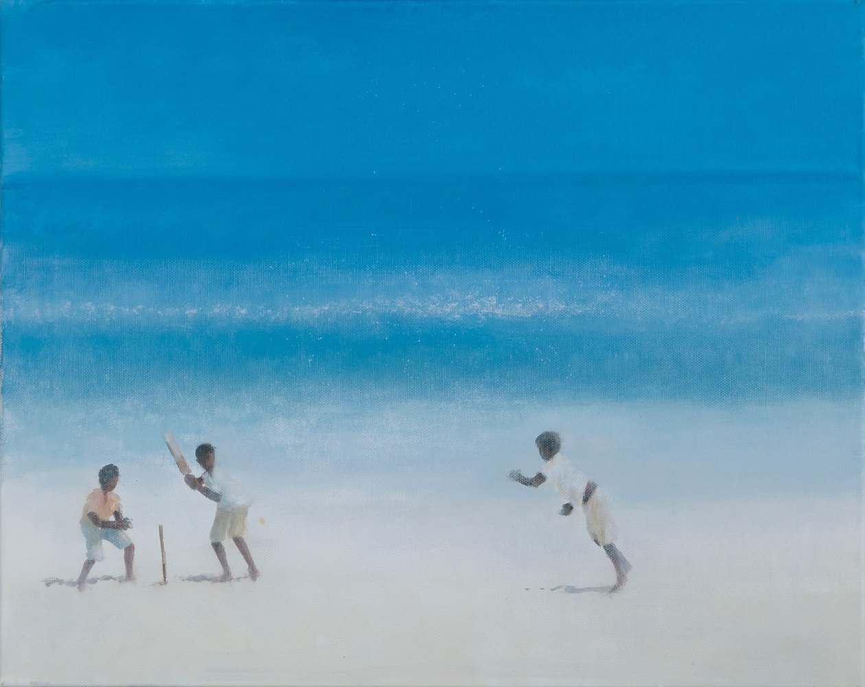 Cricket sulla spiaggia, 2012 da Lincoln Seligman