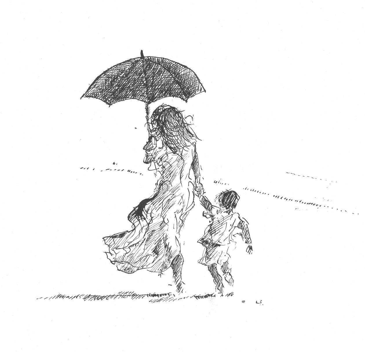 Madre e figlio, Sri Lanka da Lincoln Seligman
