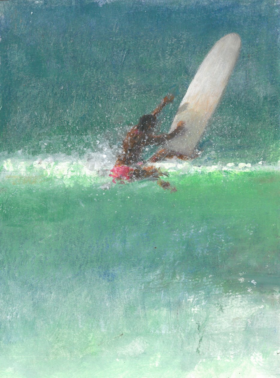 Surfing 1, Sri Lanka, 2015 da Lincoln Seligman