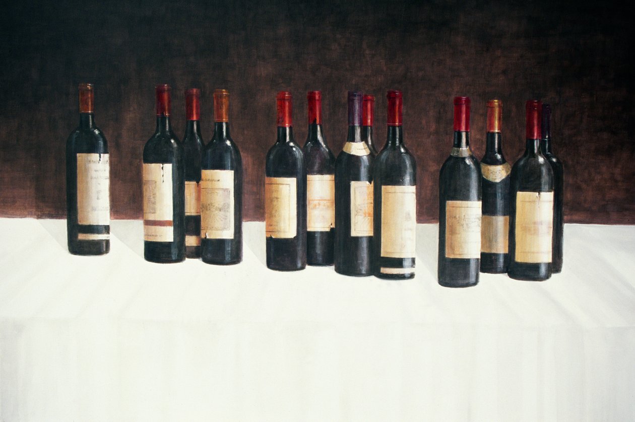 Paesaggio vinicolo, rosso, 2003 da Lincoln Seligman