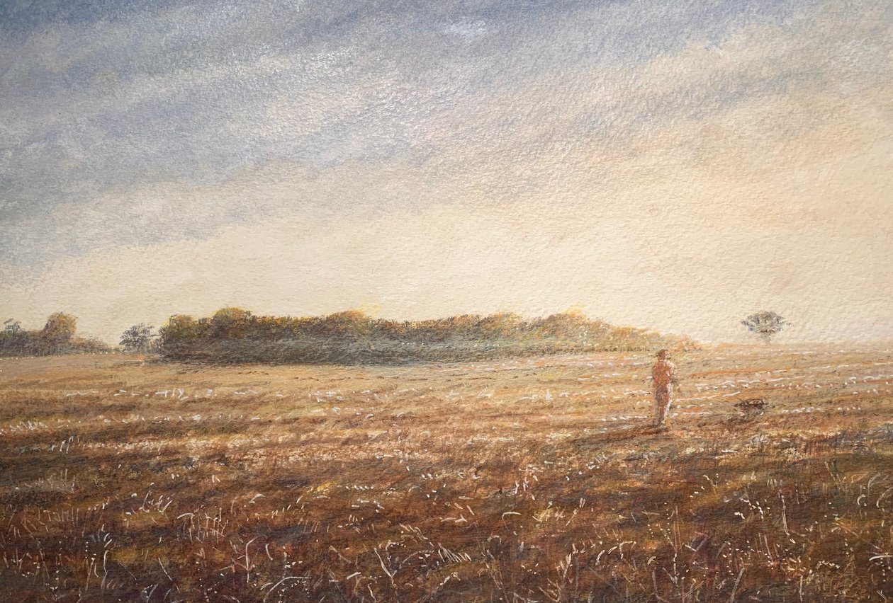 Passeggiata con il cane 1 da Lincoln Seligman