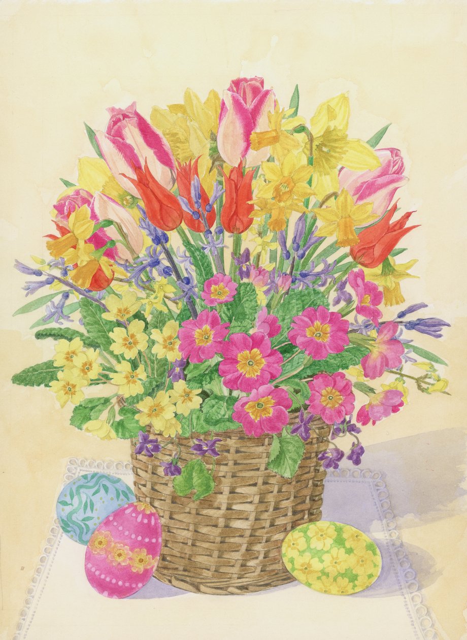 Cesto di Pasqua da Linda Benton