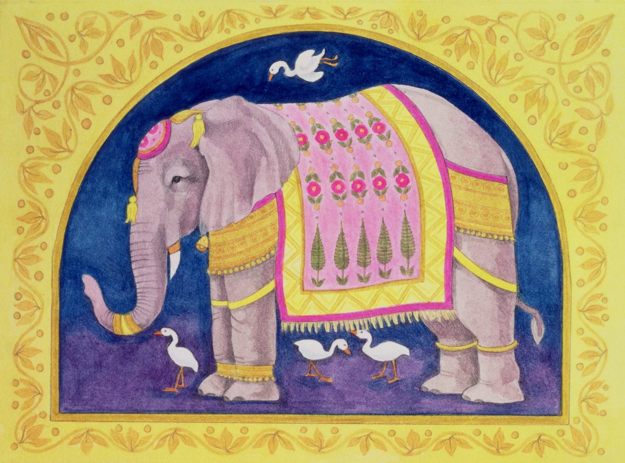 Elefante indiano da Linda Benton