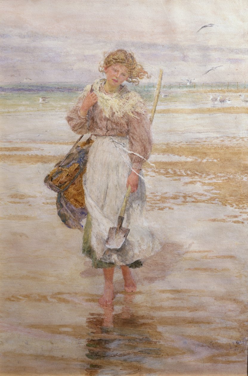 Il pescatore di esche, 1910 da Lionel Percy Smythe