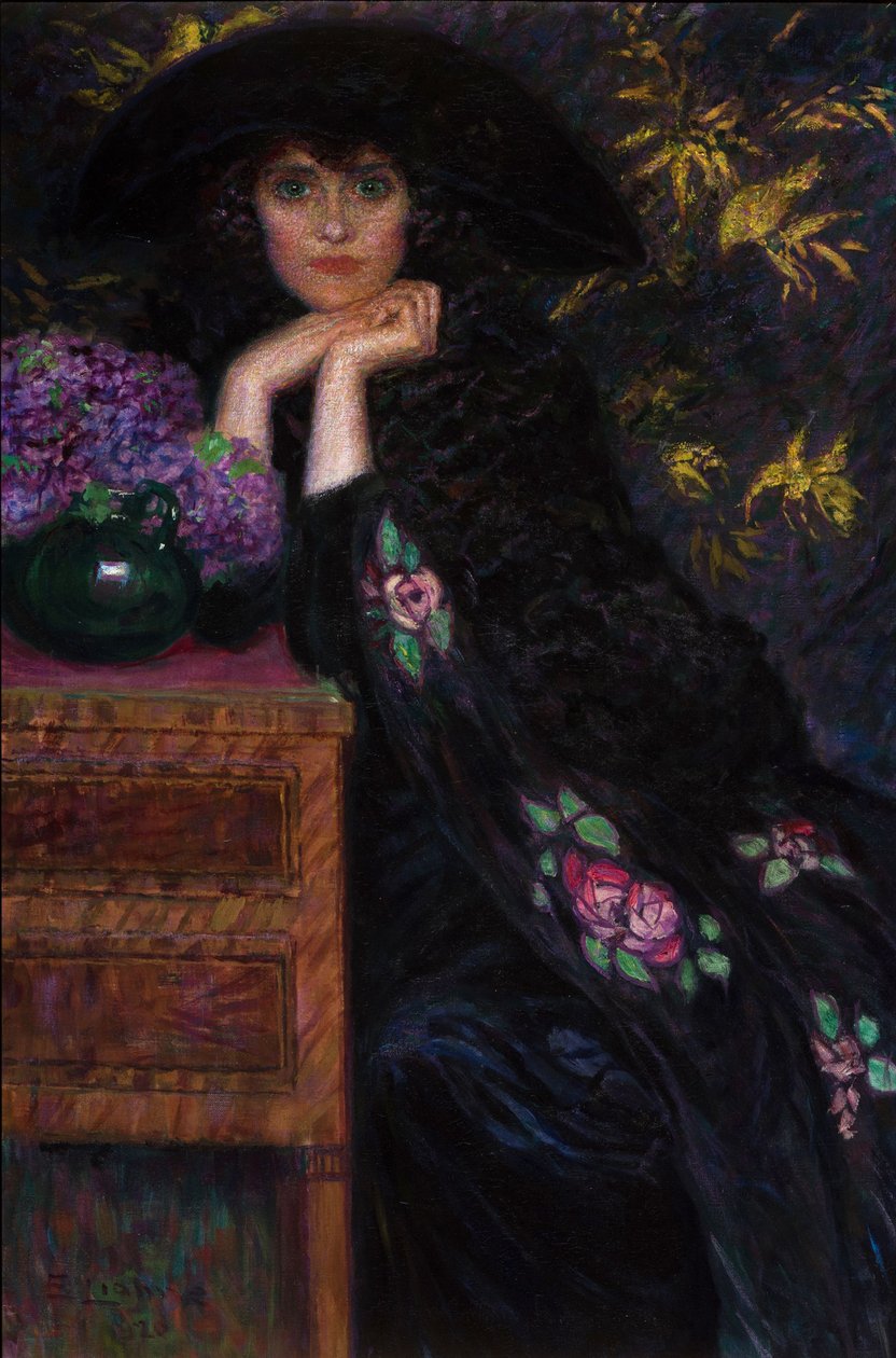 Figura di Donna Ritratto di Violette, 1920 da Lionne