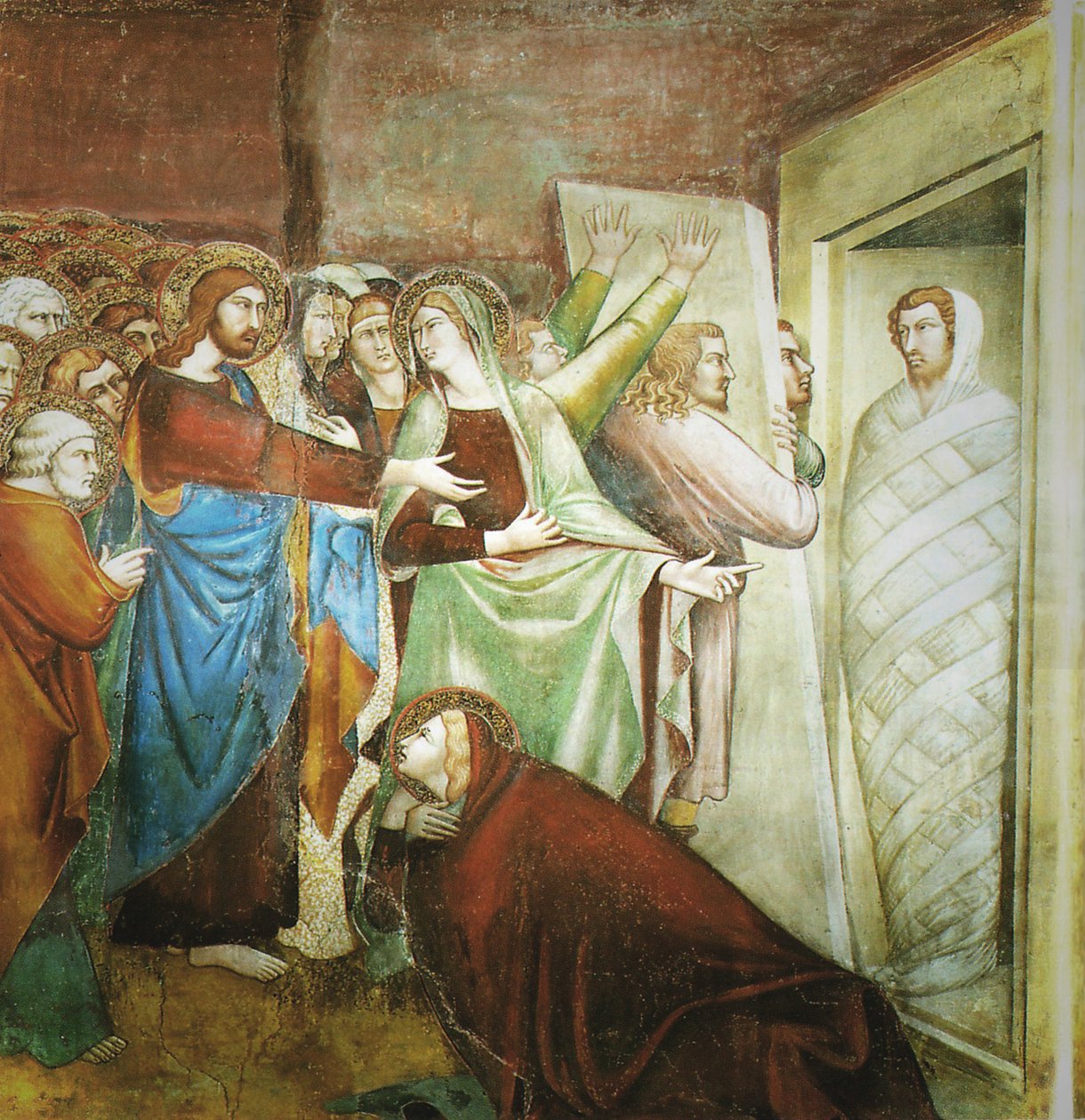 Resurrezione di Lazzaro da Lippo Memmi