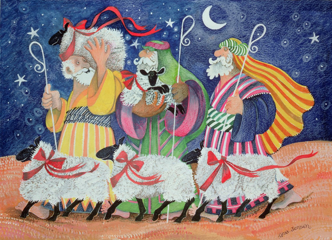 Tre pastori da Lisa Graa Jensen