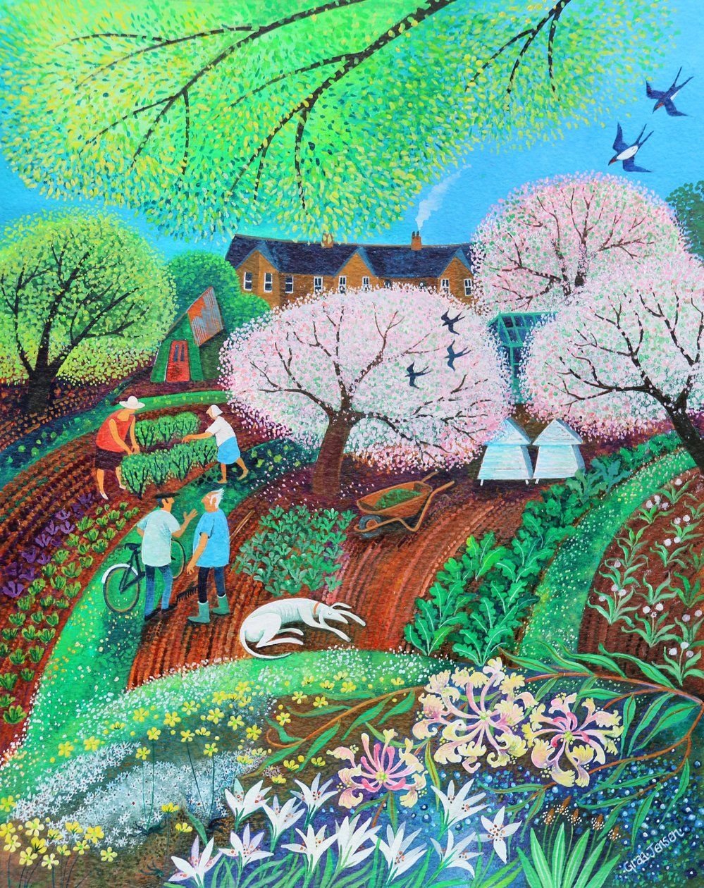 Cane Sonnolento da Lisa Graa Jensen