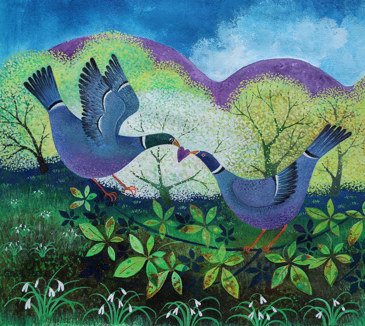 Uccelli innamorati da Lisa Graa Jensen
