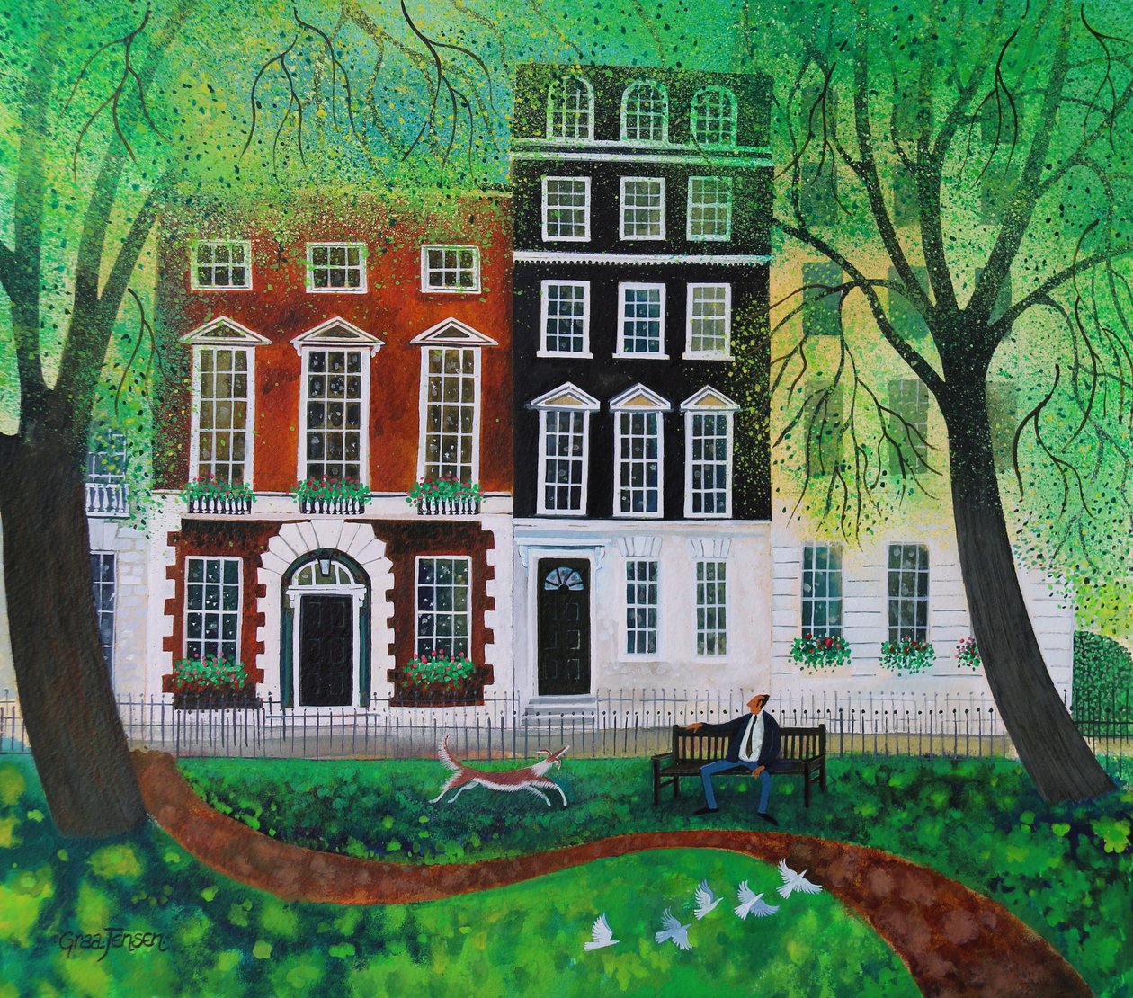 Rilassarsi a Berkley Square 2016 da Lisa Graa Jensen