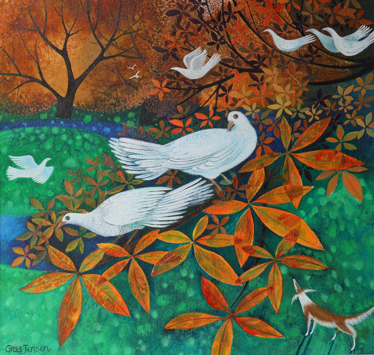 Colombe Bianche da Lisa Graa Jensen